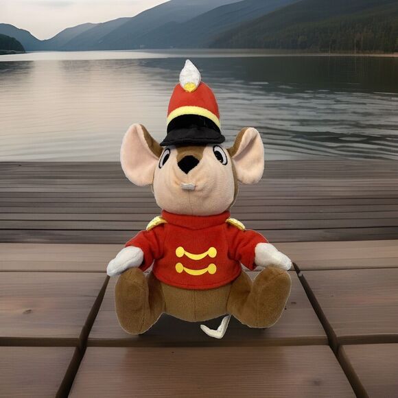 Disney Other - DISNEY Parks Timothy Q Mouse Ringmaster from DUMBO Plush Stuffed Animal Toy 8"